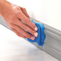 3M Scotch-Brite Sponges: non-scratch sponge / 3-pack (Blue) non-scratch