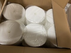 Case Of 6 Dry Rolls Dry 1200 Sheet Each Roll Spunbond 7” X 6” 7200 Total Sheets