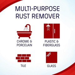 Powerful Rust Stain Remover Spray Gel – 24oz for Bathrooms, Kitchens & Outdoors