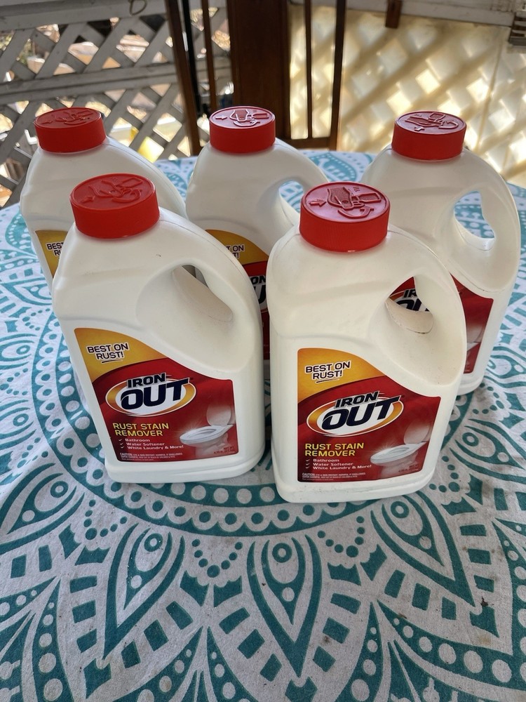 IronOut (4.75lb) Rust Remover Heavy-Duty Stain Cleaner for Laundry Toilets