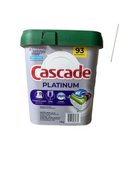 Cascade Platinum Dishwasher Detergent Pods Fresh Scent 93 Actionpacks