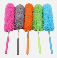 Microfiber Duster Soft Feather Dusting Brush Household Extendable Cleaning Tool