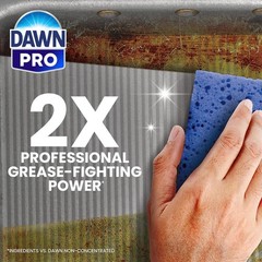 Dawn PRO Manual Pot and Pan Detergent, Dish Soap Liquid for Dishwas 1Gal -2pack