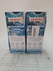 2x JAKEHOE Multi Purpose Cleaning System 4 Fl Oz NEW