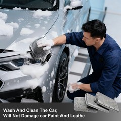 11 PCS Car Cleaning Kit Wash Detailing Set Wheel Brush Mitt Sponge Towels Tools