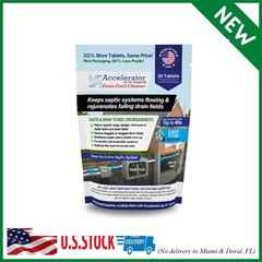 Drain Field Cleaner Tablets by Dr Pooper. Clears Septic Tanks and Drain Fields o