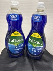 Palmolive Ultra Oxy Liquid Dish Soap, Power Degreaser, 18 fl oz ( 2 Bottle )