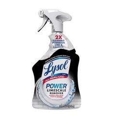 Lysol Power Limescale Remover Bathroom Cleaner Spray Hard Water Stain Remover