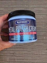 Blue Magic 500-06 Metal Polish Cream, Tub, 19.25 Oz, Ready To Use Paste