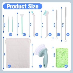 Water Fountain Cleaning Kit,Dog and Cat Water Fountain Cleaner Brushes Kits,P…