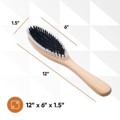 Clothes Brush Garment Brush Sturdy Bristles, Garment Lint Remover, Wool Suits…