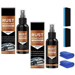 2pcs Nexa Rust Remover Spray, 2025 Upgrade Rust Remover for Metal, Car Scratch R