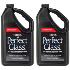 Professional Streak-Free Glass Cleaner, 67.6oz x 2