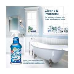 Clean-X REPEL Glass & Surface Cleaner 32 fl. oz. – Cleans & Repels water spot…