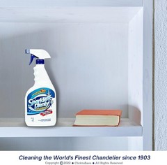 Effortless Chandelier & Window Cleaning Spray – Eco-Friendly No Wipe Solution
