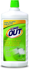 Lime OUT Heavy-Duty Rust, Lime & Calcium Stain Remover, Multi Purpose Cleaner, 2