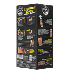 Chemical Guys Leather Care Essentials Kit, 6 Items Included