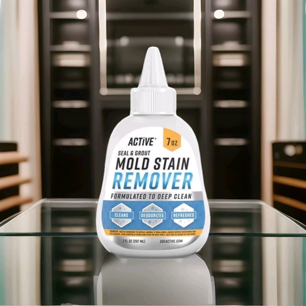Mold and Mildew Stain Remover Cleaner for Stains, Bathroom Grout, Washer Seal,B3