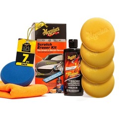 Drill Mounted Scratch Remover Kit with Buffing Pad Polishing Compound and
