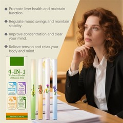12PCS Natural Diffuser with Mint for Lung Health & Fresh Air 2026 NEW