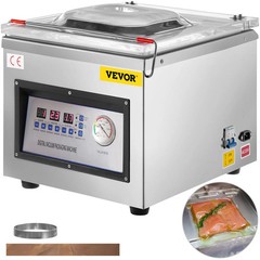 Chamber Vacuum Sealer 320W Wet Foods Meats 12.6″ Seal Home Commercial Kitchen