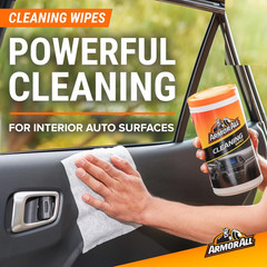 Car Cleaning Wipes and Protectant Wipes, Interior Car Wipes -50 Count (Pack of 2