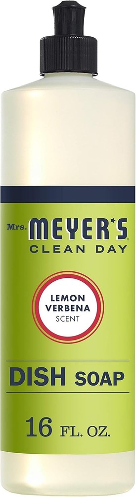 Mrs. Meyer’s Clean Day Lemon Verbena Liquid Dish Soap Cruelty Free