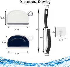 Small Squeegee Suit, Cleaning Tools for Desktop and Glass Surfaces