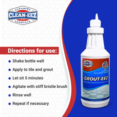 Clean-Eez – Grout-Eez Super Heavy-Duty Grout Cleaner Easy and Effective. Dest…