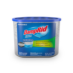 Damprid Moisture Absorber with Activated Charcoal Fragrance Free Eliminates Odor
