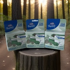 3x Clorox Fraganzia Toilet Bowl Cleaner Tablets Pine 220 Flushes Ea. | Bleach