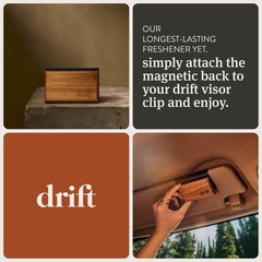 Drift Apple Picking Scent Car Air Freshener Starter Kit – Metal Clip