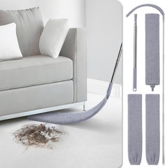 Retractable Gap Dust Cleaner with 3 Microfiber Dusting Cloths & 30-100 Inch Exte