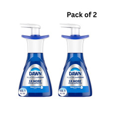 Dawn Ultra Platinum Foam Dishwashing Foam, 10.1 fl oz pack of 2