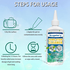 Mold Stain Cleaner Gel, 5 Fl Oz Multi Home Stain Cleaning Gel for Washing Machin