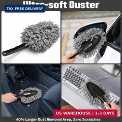 15PCS Interior Cleaning Kit Graded Boar Brush 160g Gel Swivel Glass Tool | Scrat