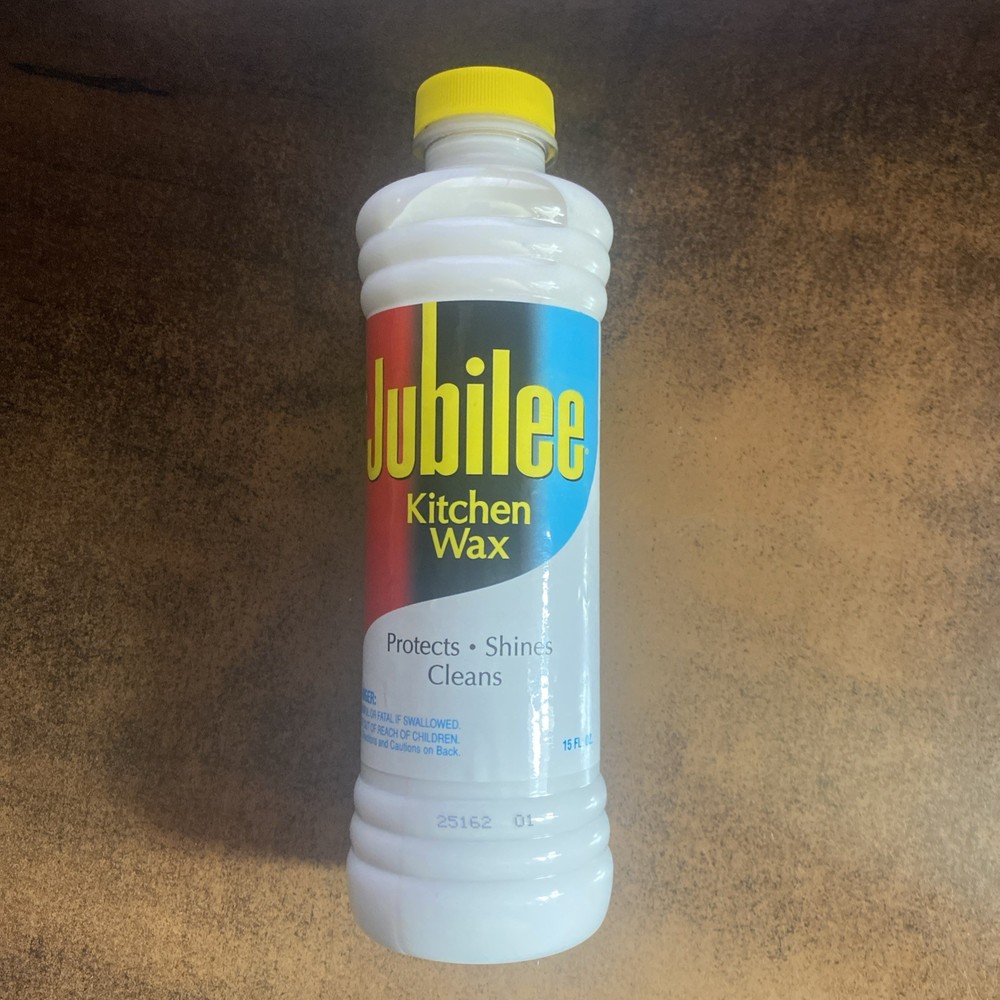 Jubilee Kitchen Wax, 15 Fl Oz, Protects Shines Cleans NEW