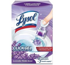 Lysol Click Gel Automatic Toilet Bowl Cleaner, Refreshing Lavender Scent