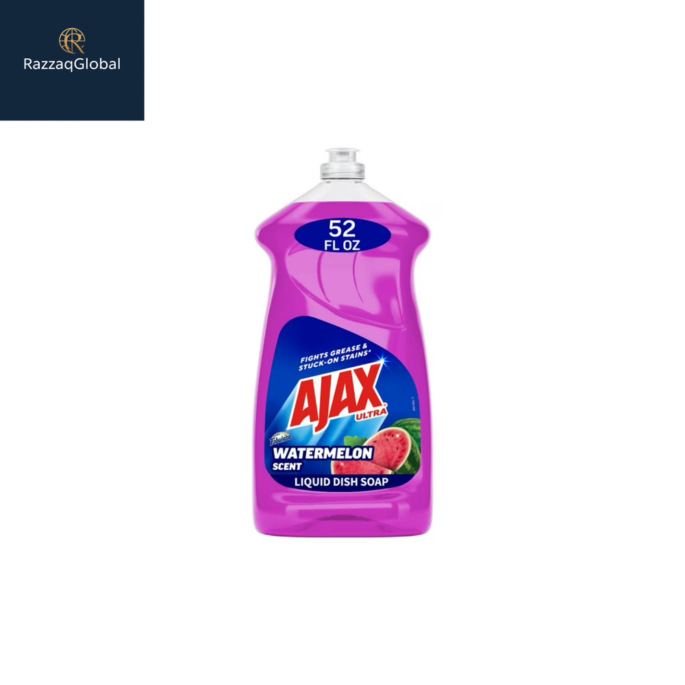 Ajax Ultra Liquid Dish Soap, Fabuloso Watermelon Scent, Easy-Flip Cap, 52 fl oz