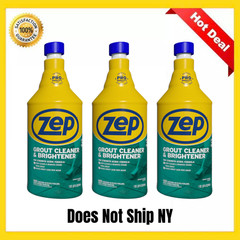 (3 Pack) Zep 32 oz Grout Cleaner Brightener Tile Cleaner Deep Cleaning Formula
