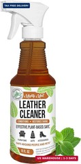 Mighty Mint Leather Cleaner and Conditioner, Plant-Based, Hydrating Spray to Cle