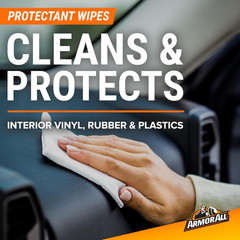 Car Cleaning Wipes and Protectant Wipes, Interior Car Wipes -50 Count (Pack of 2