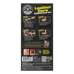 Chemical Guys Leather Care Essentials Kit, 6 Items Included
