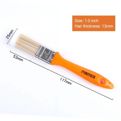 Home Improvement Wall Paint Brush PET Soft Bristle Durable Cleaning Brush ABS Ha