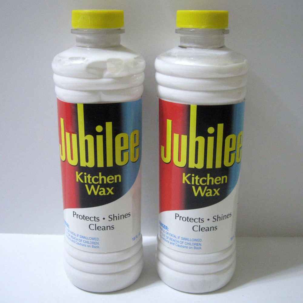 JUBILEE ® Kitchen Wax – Two (2) 15 Ounce Bottles – Protects – Shines – New