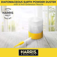 Versatile Diatomaceous Earth Applicator with Extendable Nozzle for Home & Ga
