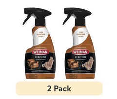 Weiman LEATHER CONDITIONER CLEANER Protect Restore Car Auto Seat Sofa 12oz spray