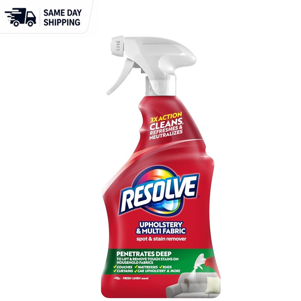Powerful Upholstery Cleaner & Stain Remover – 22 fl oz Chlorine-Free Formula