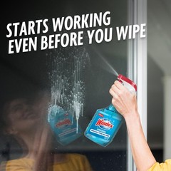 Windex Original Blue Glass and Window Cleaner Spray, 23 Fl Oz – Streak-Free