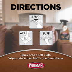 Leather Cleaner and Conditioner for Furniture – Cleans Conditions and Restores L